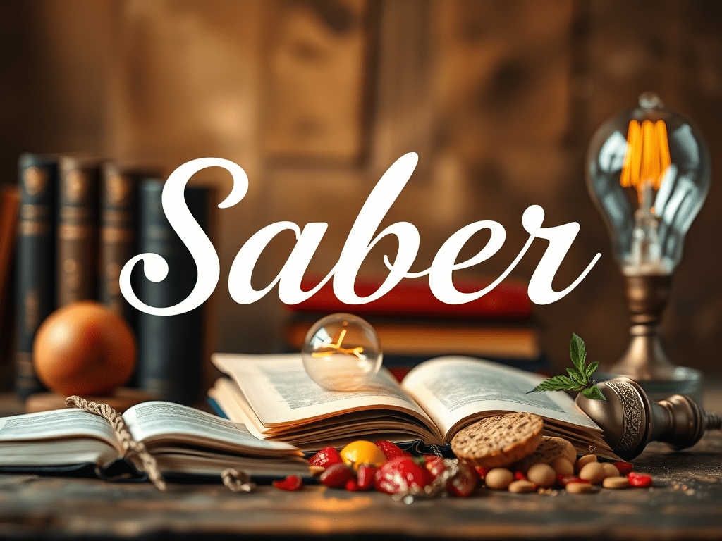 Conjugación verbo saber y sabor